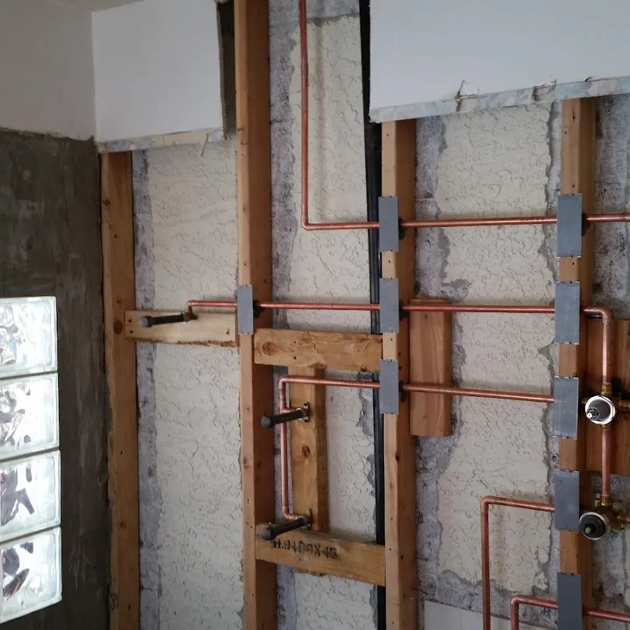 Copper pipe installation for Burst Pipe Repair in Philadelphia